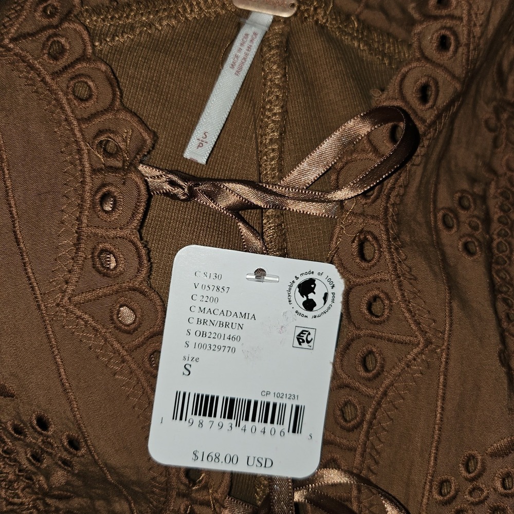 Free People Gesibelle Skirt Set. Earthy.Boho Chic, Cottagecor NWT Macadamia... - Picture 8 of 9